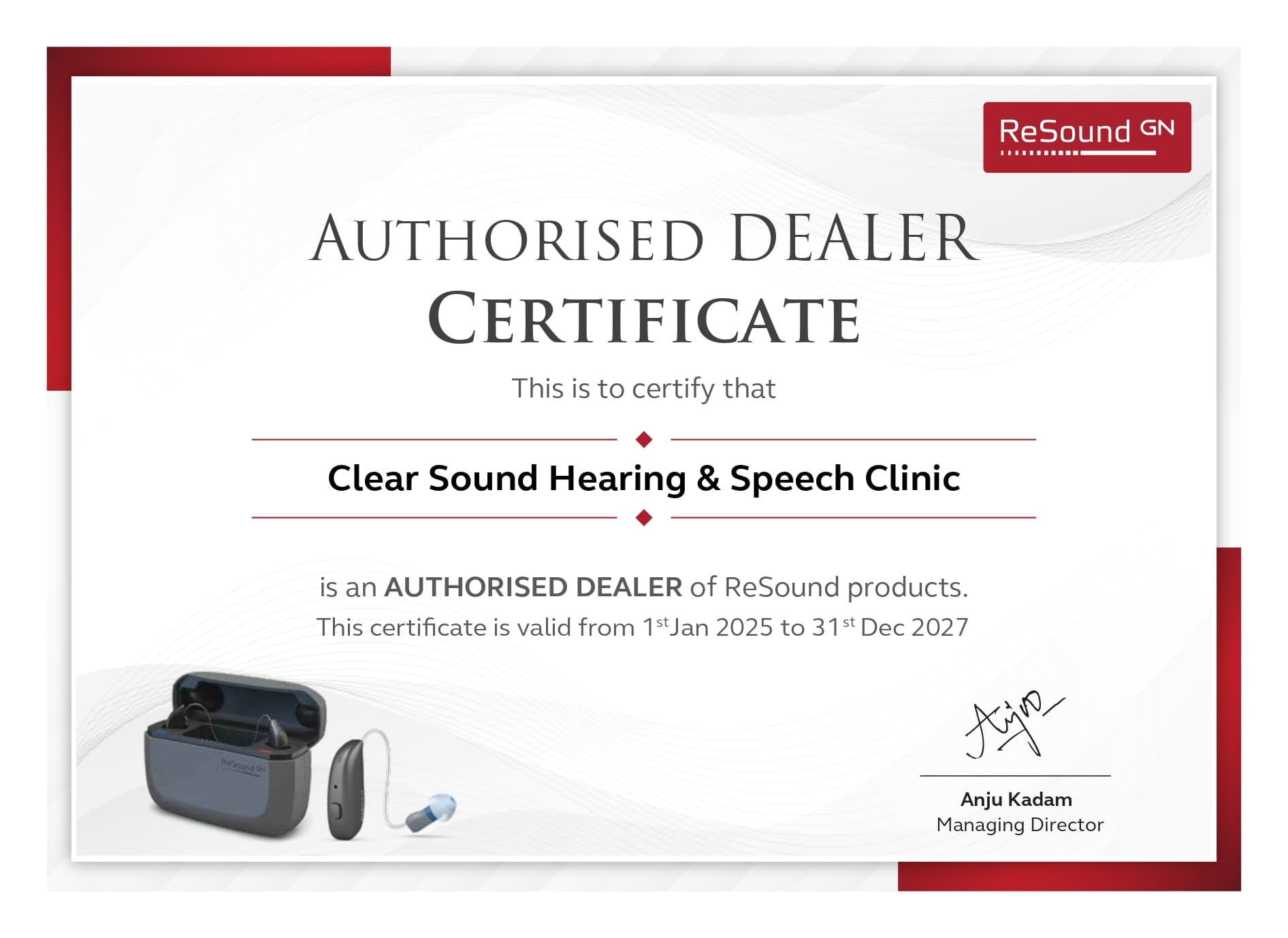 Resound Authorized Dealer