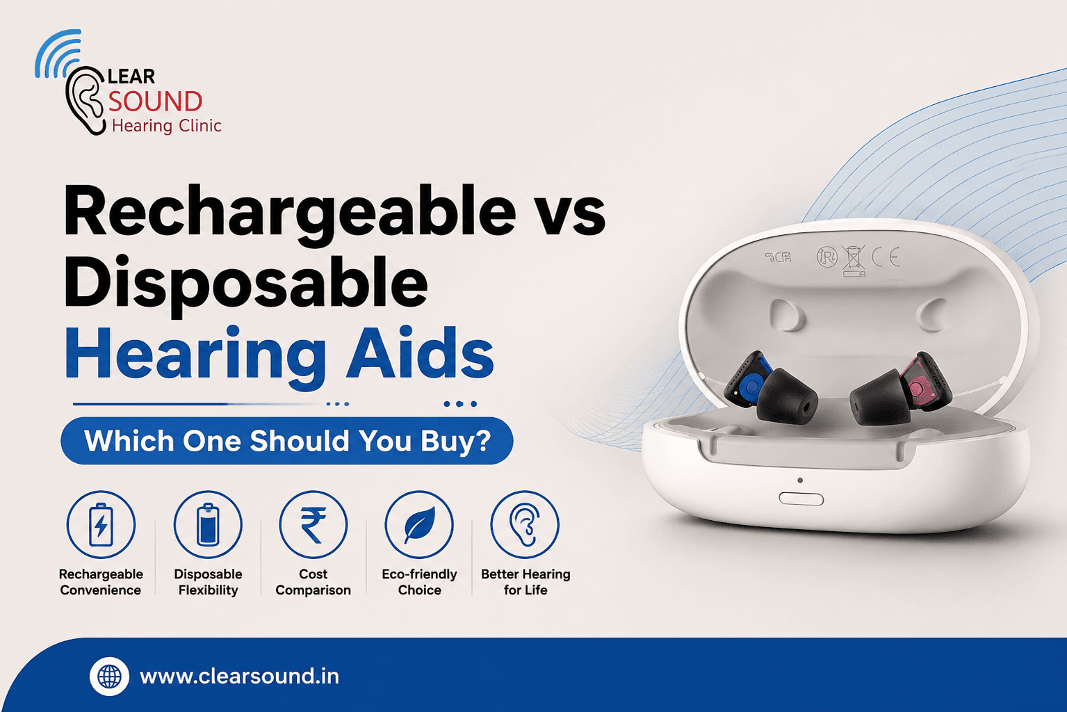 Rechargeable vs Disposable Hearing Aids (2026): Which One Should You Buy?