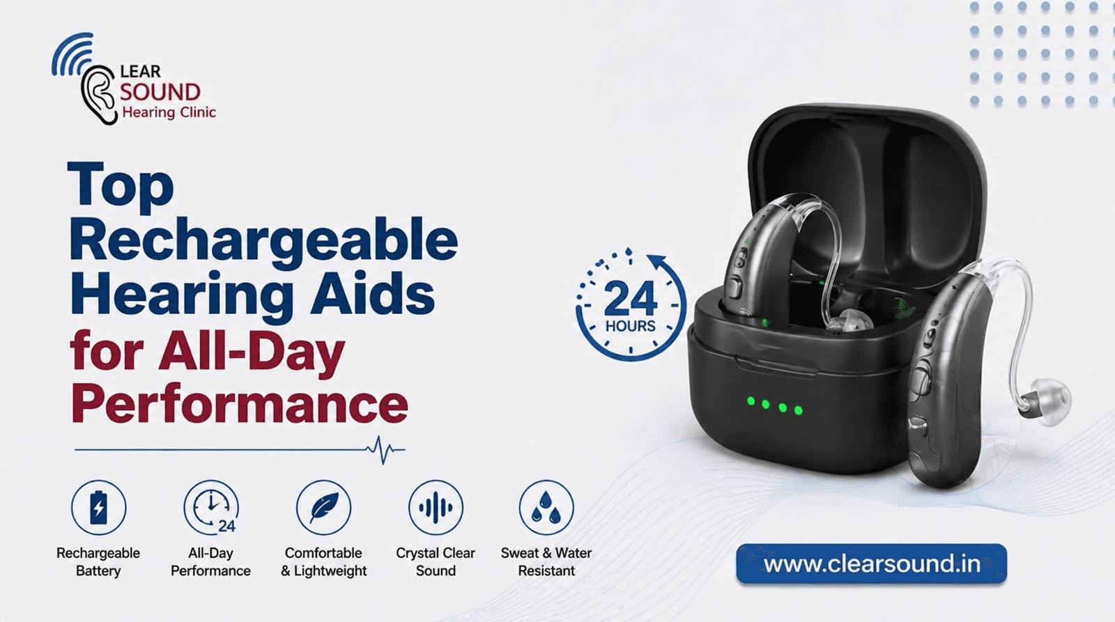 Top Rechargeable Hearing Aids for All-Day Performance