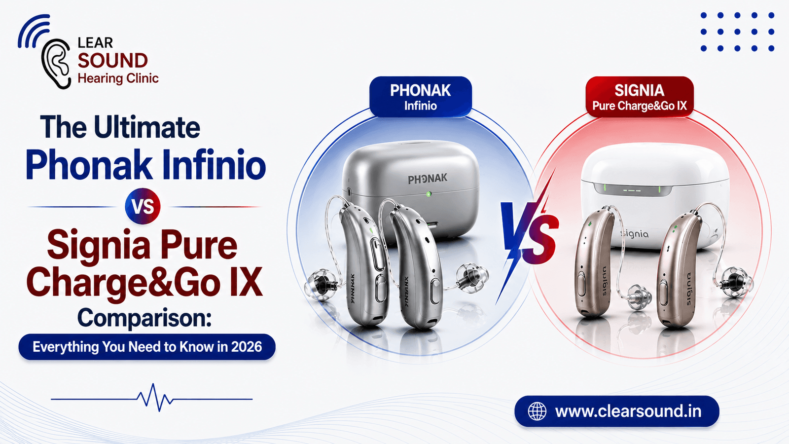 The Ultimate Phonak Infinio vs Signia Pure Charge&Go IX Comparison: Everything You Need to Know in 2026