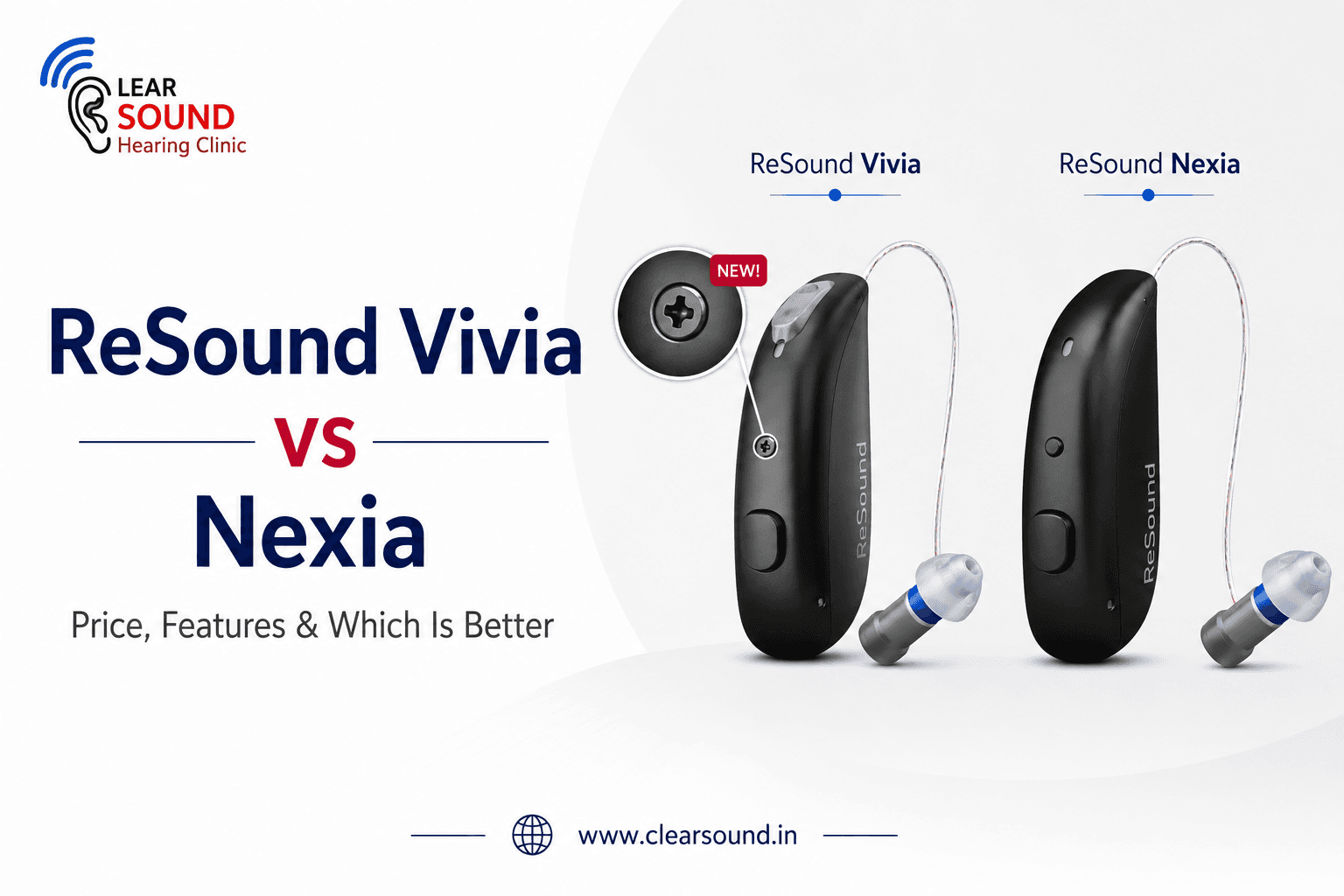 ReSound Vivia vs Nexia (2026): Price, Features & Which Is Better
